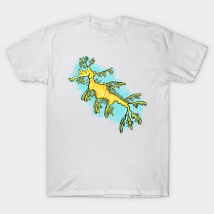 Cute leafy seadragon cartoon T-Shirt